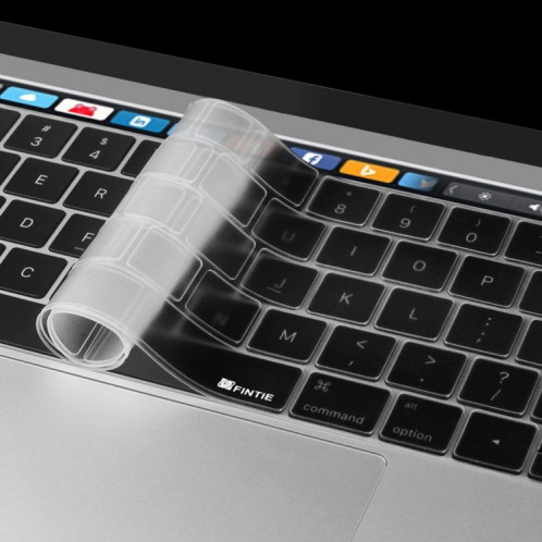 ENKAY Chapeau-Prince 2 en 1 cristal dur coque en plastique de protection + version US Ultra-mince TPU clavier couvercle de protection pour 2016 nouveau MacBook Pro 13,3 pouces avec barre tactile (A1706) (Bleu) SE952L11-011