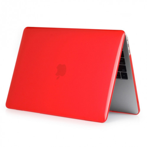 ENKAY Chapeau-Prince 2 en 1 Crystal Hard Shell Shell étui de protection + Version US Ultra-mince TPU Keyboard Protector Cover pour 2016 Nouveau MacBook Pro 13,3 pouces avec Touchbar (A1706) (Rouge) SE952R1459-011