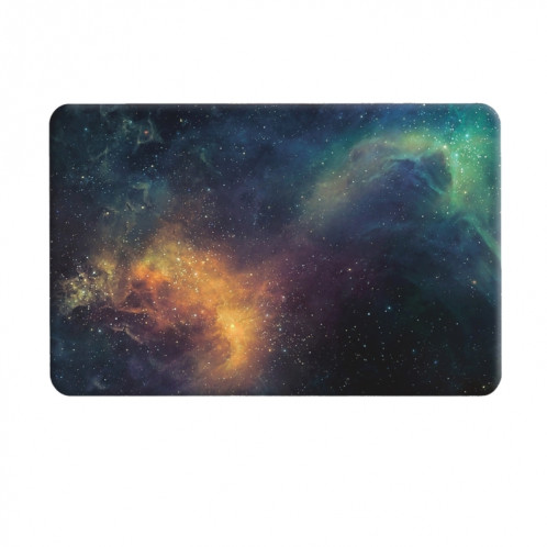 Pour Macbook Air 11,6 pouces Starry Sky Patterns Apple ordinateur portable Water Decals PC étui de protection (vert) SH007G50-05