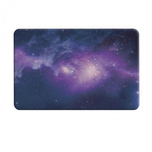 Pour Macbook Air 11,6 pouces Starry Sky Patterns Apple ordinateur portable Water Decals PC étui de protection (Bleu) SH007L976-04