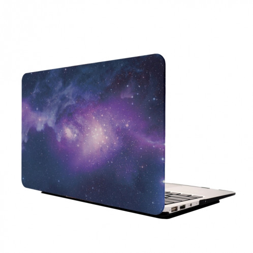 Pour Macbook Air 11,6 pouces Starry Sky Patterns Apple ordinateur portable Water Decals PC étui de protection (Bleu) SH007L976-04