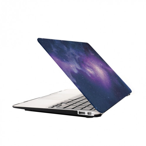 Pour Macbook Pro Retina 15,4 pouces Starry Sky Patterns Apple Laptop Water Stickers PC Housse de protection (Bleu) SH010L3-05
