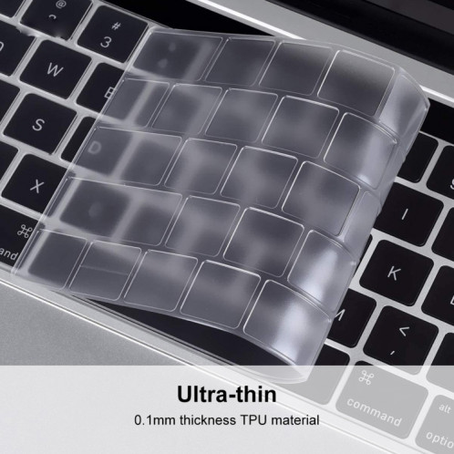 ENKAY TPU Housse de protection clavier pour MacBook Pro 13.3 pouces (2016) avec Touch Bar & Pro 15.4 pouces (2016) avec barre tactile (A1706 / A1707), Europe Version SE1402874-08