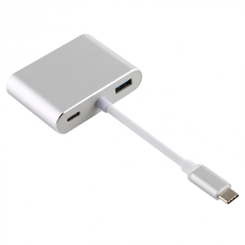 Adaptateur multifonction d'interface 4 en 1 USB / Type-C vers 4K HDMI + VGA + USB 3.0 SH25151269-07