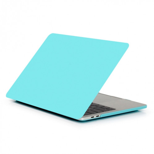 ENKAY Hat-Prince 2 en 1 Coque de protection en plastique dur givré + Europe Version Ultra-mince TPU Protecteur de clavier pour 2016 MacBook Pro 13,3 pouces avec barre tactile (A1706) (Bleu) SE601L29-012