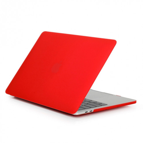 ENKAY Hat-Prince 2 en 1 Coque de protection en plastique dur givré + Europe Version Ultra-mince TPU Protecteur de clavier pour 2016 MacBook Pro 13,3 pouces avec barre tactile (A1706) (Rouge) SE601R1857-012