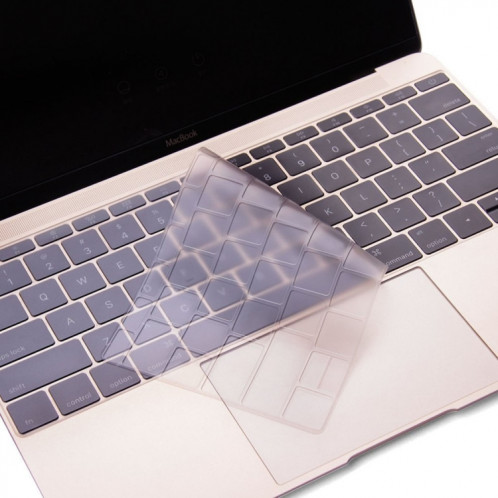 ENKAY Hat-Prince 2 en 1 Coque de protection en plastique dur givré + Version Europe Ultra-mince TPU Couverture de clavier protecteur pour 2016 MacBook Pro 13,3 pouces sans barre tactile (A1708) (Blanc) SE602W614-012