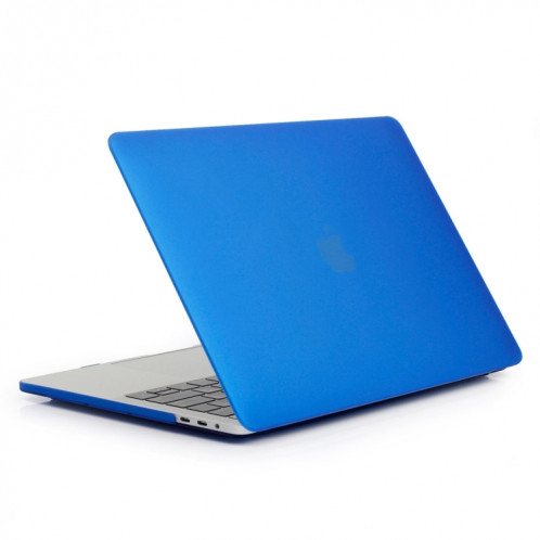 ENKAY Hat-Prince 2 en 1 Coque de protection en plastique dur givré + Europe Version Ultra-mince TPU Protecteur de clavier pour 2016 MacBook Pro 15,4 pouces avec barre tactile (A1707) (Bleu foncé) SE603D1661-012