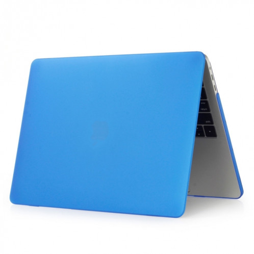 ENKAY Hat-Prince 2 en 1 Coque de protection en plastique dur givré + Europe Version Ultra-mince TPU Protecteur de clavier pour 2016 MacBook Pro 15,4 pouces avec barre tactile (A1707) (Bleu foncé) SE603D1661-012