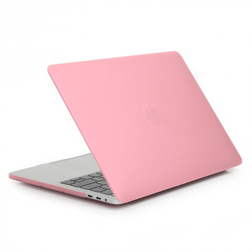 ENKAY Hat-Prince 2 en 1 Coque de protection en plastique dur givré + Version Europe Ultra-mince TPU Protecteur de clavier pour 2016 MacBook Pro 15,4 pouces avec barre tactile (A1707) (Rose) SE603F1870-012