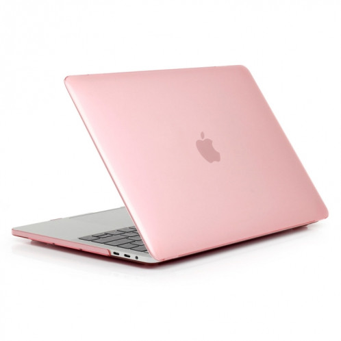 ENKAY Chapeau-Prince 2 en 1 cristal dur coque en plastique de protection + Europe Version Ultra-mince TPU clavier couvercle de protection pour 2016 MacBook Pro 15,4 pouces avec barre tactile (A1707) (Rose) SE606F559-012