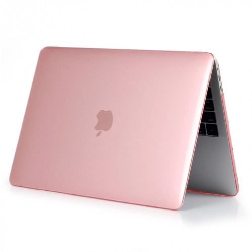 ENKAY Chapeau-Prince 2 en 1 cristal dur coque en plastique de protection + Europe Version Ultra-mince TPU clavier couvercle de protection pour 2016 MacBook Pro 15,4 pouces avec barre tactile (A1707) (Rose) SE606F559-012