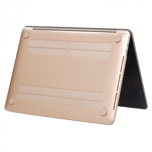 Etui de protection en métal pour ordinateur portable pour MacBook Pro 15,4 pouces A1990 (2018) (Or) SH313J407-07