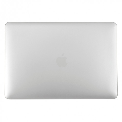 Etui de protection en métal pour ordinateur portable pour MacBook Pro 15,4 pouces A1990 (2018) (Argent) SH313S1739-07