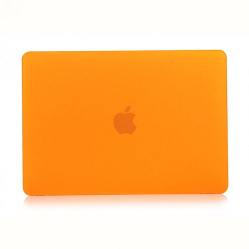 Étui de protection pour ordinateur portable de style givré pour MacBook Pro 13,3 pouces A1989 (2018) (Orange) SH316E268-04