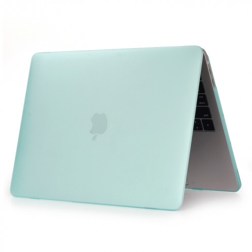 Étui de protection pour ordinateur portable de style givré pour MacBook Pro 13,3 pouces A1989 (2018) (Vert) SH316G1387-04