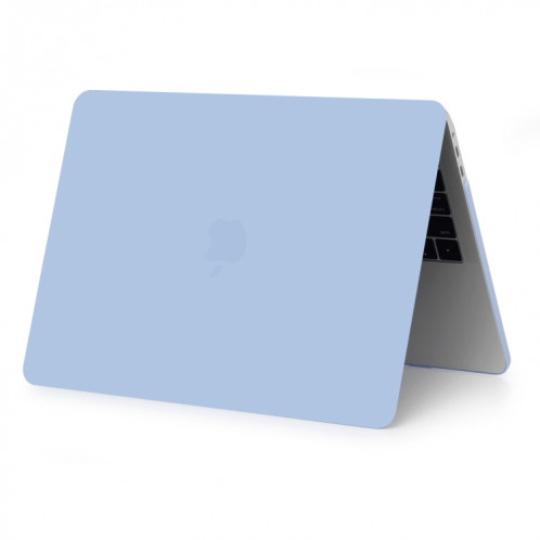 Étui de protection pour ordinateur portable de style givré pour MacBook Pro 13,3 pouces A1989 (2018) (Bleu) SH316L1602-04
