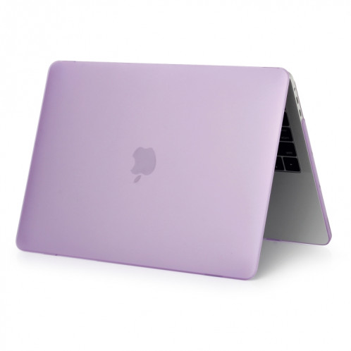 Étui de protection pour ordinateur portable de style givré pour MacBook Pro 13,3 pouces A1989 (2018) (Violet) SH316P1281-04