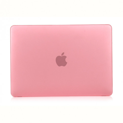 Étui de protection pour ordinateur portable de style givré pour MacBook Pro 15,4 pouces A1990 (2018) (rose) SH317F1807-04