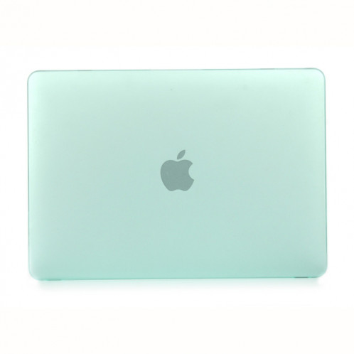Étui de protection pour ordinateur portable de style givré pour MacBook Pro 15,4 pouces A1990 (2018) (vert) SH317G126-04