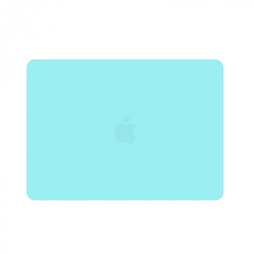 Étui de protection pour ordinateur portable de style givré pour MacBook Pro 15,4 pouces A1990 (2018) (bleu ciel) SH17SL718-04