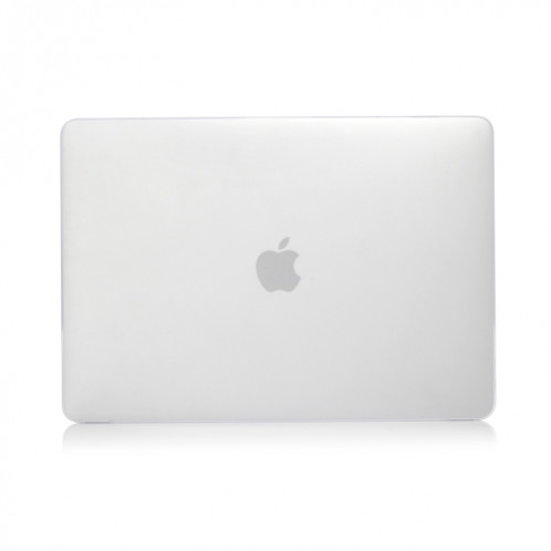 Étui de protection pour ordinateur portable de style givré pour MacBook Pro 15,4 pouces A1990 (2018) (Transparent) SH317T778-04