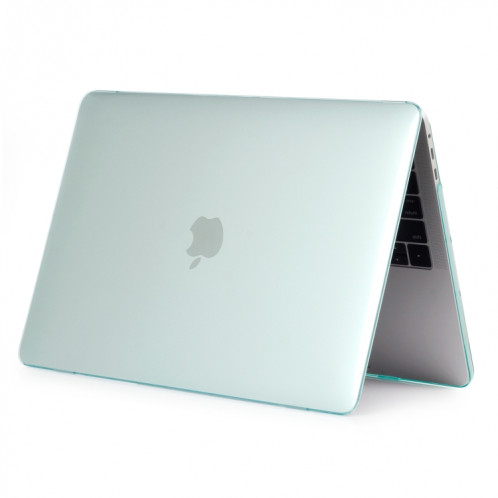 Etui de protection pour ordinateur portable Crystal Style pour MacBook Pro 15,4 pouces A1990 (2018) (vert) SH319G721-04
