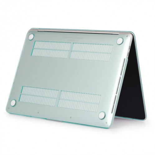 Etui de protection pour ordinateur portable Crystal Style pour MacBook Pro 15,4 pouces A1990 (2018) (vert) SH319G721-04