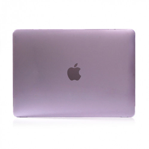 Etui de protection pour ordinateur portable Crystal Style pour MacBook Pro 15,4 pouces A1990 (2018) (Violet) SH319P1295-04