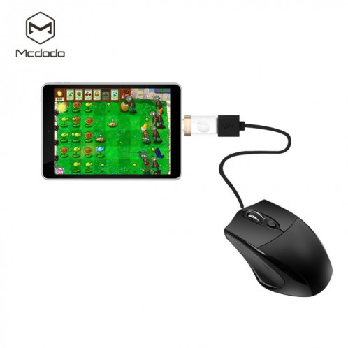 Mcdodo OT-1942 USB-C / Type-C vers USB 3.0 AF Adaptateur De Charge De Transmission De Données OTG, Mcdodo OT-1942 USB-C / Type-C vers USB 3.0 AF Adaptateur OTG de charge de transmission de données (Or) SM370J1532-013
