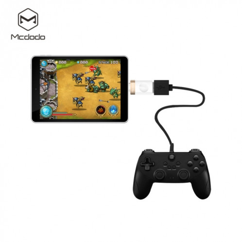 Mcdodo OT-1942 USB-C / Type-C vers USB 3.0 AF Adaptateur De Charge De Transmission De Données OTG, Mcdodo OT-1942 USB-C / Type-C vers USB 3.0 AF Adaptateur OTG de charge de transmission de données (Or) SM370J1532-013