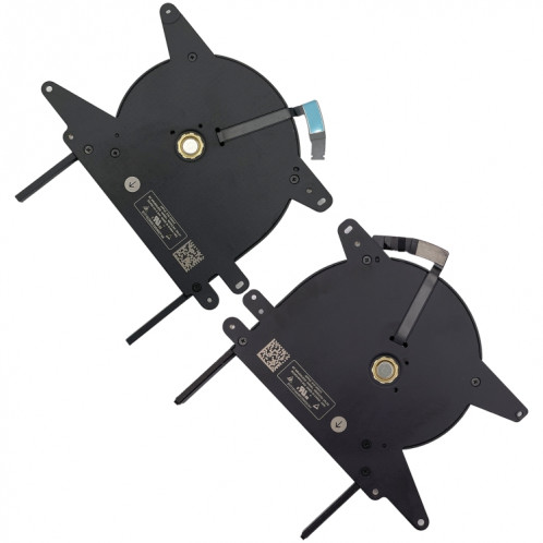 1 paires ventilateur de refroidisseur de refroidissement CPU pour MacBook Pro 14 14,2 pouces A2442 EMC3650 2021 SH65071327-04