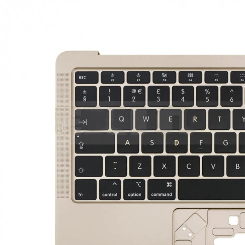 Pour Macbook Air 13 2020 M1 A2337 Couverture latérale C + Clavier Édition UK (Or) SH508J527-05