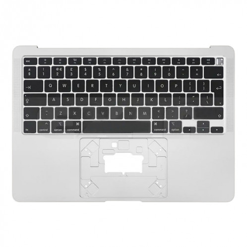Pour Macbook Air 13 2020 M1 A2337 Couverture latérale C + Clavier Édition UK (Argent) SH508S363-05