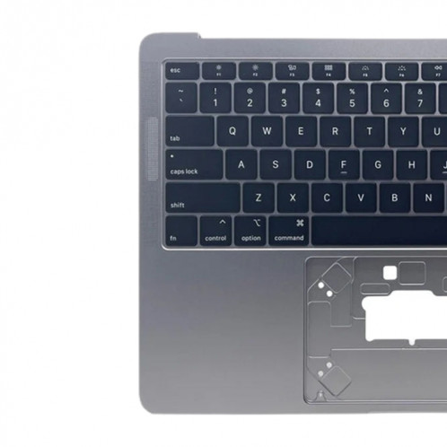 Pour Macbook Air 13 2020 M1 A2337 EMC3598 Couverture latérale C + Carte clavier édition américaine (Gris) SH509H1027-05