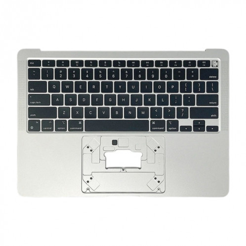 Pour Macbook Air 13 2020 M1 A2337 EMC3598 C-side Cover + US Edition Key Board (argent) SH509S1738-05