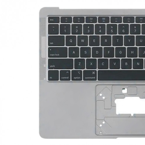 Pour Macbook Air 13 A2179 2020 Couverture latérale C + clavier édition américaine (gris) SH512H1908-05