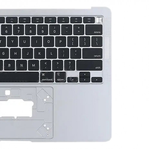 Pour Macbook Air 13 A2179 2020 Couverture latérale C + clavier édition américaine (argent) SH512S1775-05