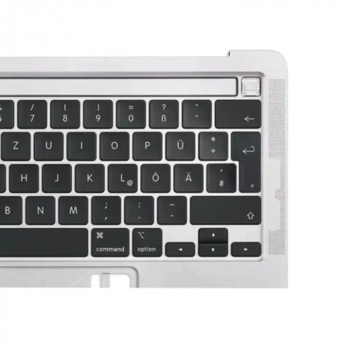 Pour Macbook Pro 13 pouces 2021 A2338 C-side Cover + UK Edition Key Board (argent) SH515S1120-05