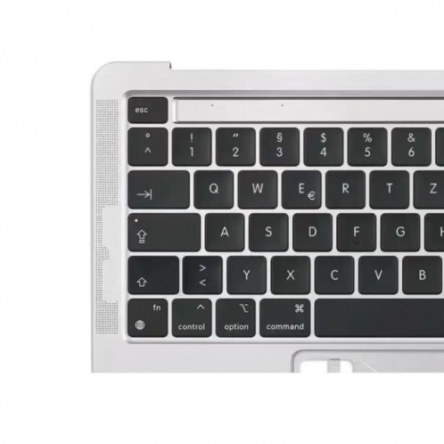 Pour Macbook Pro 13 pouces 2021 A2338 C-side Cover + UK Edition Key Board (argent) SH515S1120-05