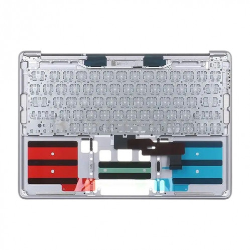 Pour MacBook Pro Retina 13 pouces A2289 2020 C-side Cover + US Edition Key Board (argent) SH518S1359-05