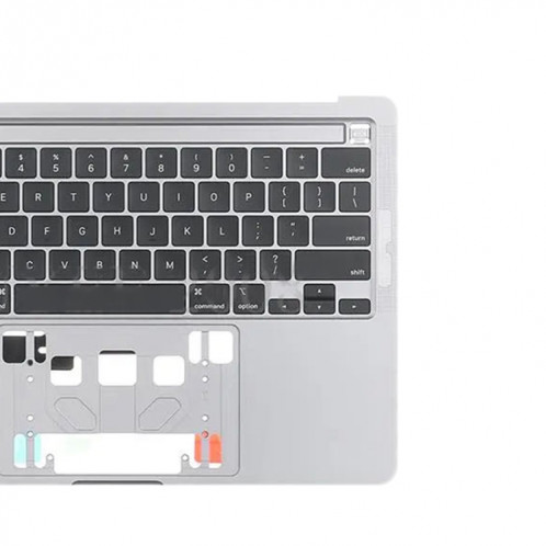 Pour MacBook Pro Retina 13 pouces A2289 2020 C-side Cover + US Edition Key Board (argent) SH518S1359-05
