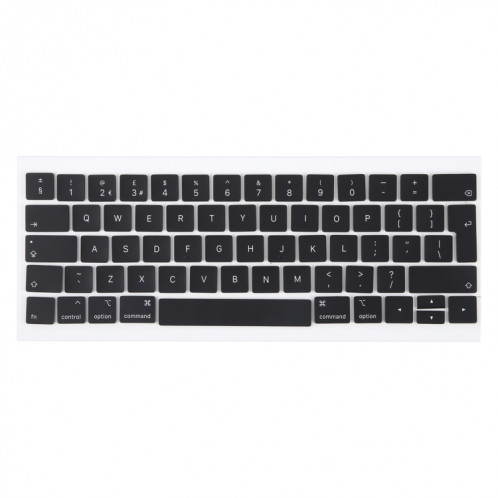 Capuchons de touches pour Macbook Pro 13 pouces 15 pouces A1990 A1989, Version anglaise britannique SH65271786-04