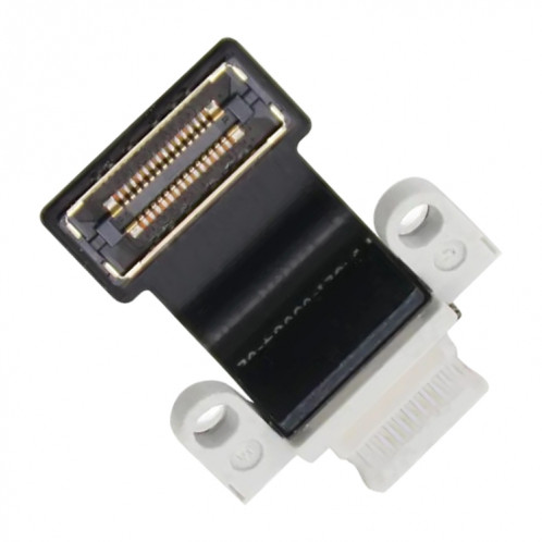 Pour MacBook Pro M1 Pro / Max Retina 14 16 2023 A2918 A2992 A2991 Câble flexible de port de charge de type C (blanc) SH556W930-03