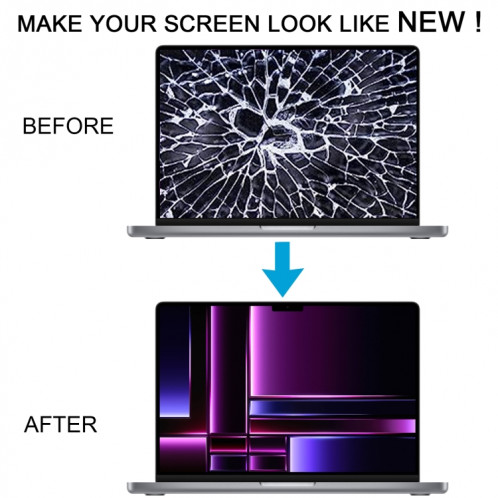 Écran d'affichage LCD d'origine pour MacBook Pro Retina 14 M2 Pro A2779 EMC8102 2023 SH65641296-06