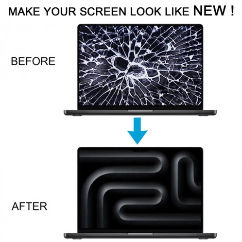 Écran d'affichage LCD d'origine pour MacBook Pro Retina 14 M3 Pro/Max 2023 A2992 A2918 SH6575976-06