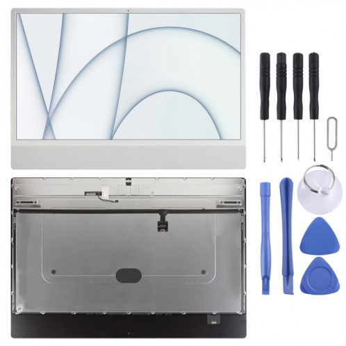 Pour Apple iMac 24 pouces A2438 A2439 2021 4.5K LM235UH1 SD C1 M1 M2 Écran LCD (Gris) SH592H613-05