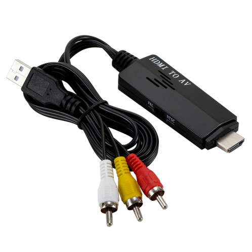 Câble adaptateur convertisseur HDMI vers RCA 1080P SH6604782-05