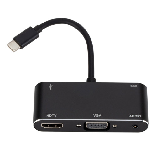 Convertisseur USB-C / Type-C vers HDMI / VGA / USB 3.0 / PD SH6610777-015