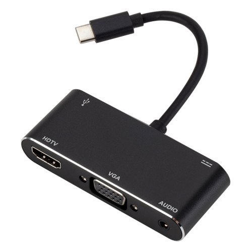 Convertisseur USB-C / Type-C vers HDMI / VGA / USB 3.0 / PD SH6610777-015